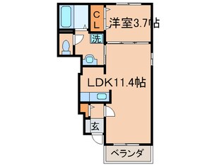 カ－サＫ．Ｆ．の物件間取画像